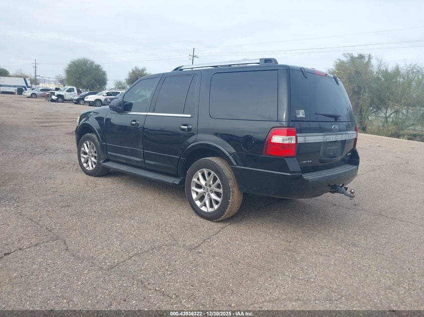 Vin: 1fmju1kt7gef23014, lot: 44431952, ford expedition limited 20163