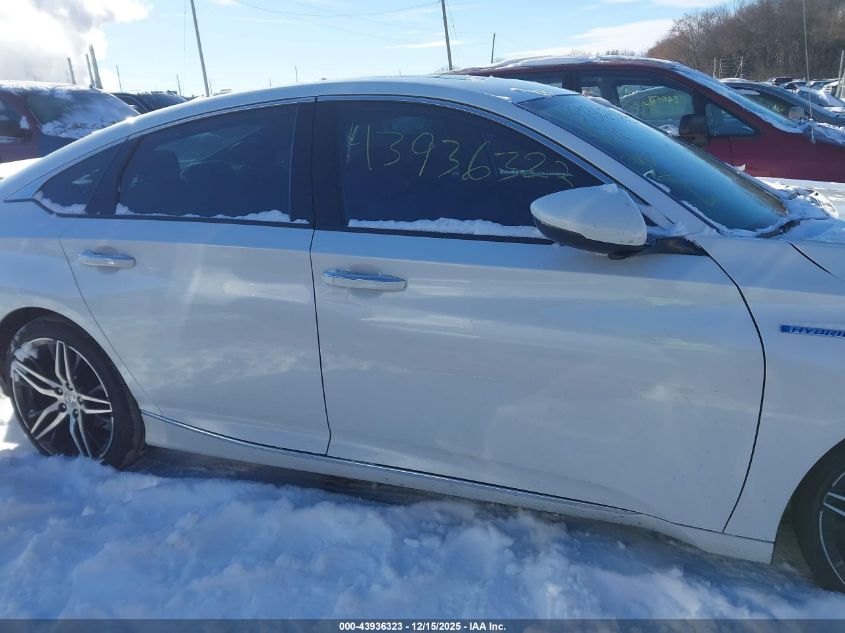 2022 Honda Accord Hybrid Touring VIN: 1HGCV3F93NA001135 Lot: 43936323