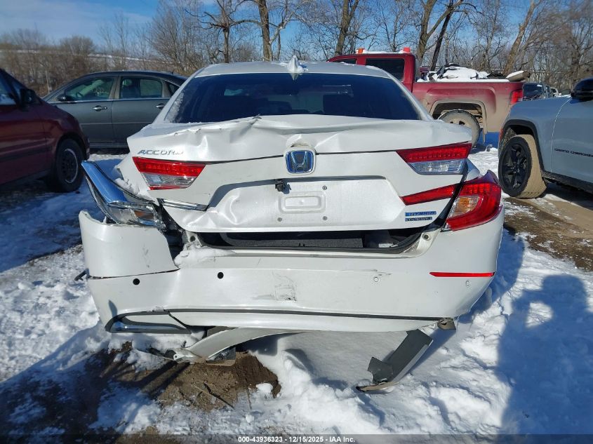 2022 Honda Accord Hybrid Touring VIN: 1HGCV3F93NA001135 Lot: 43936323