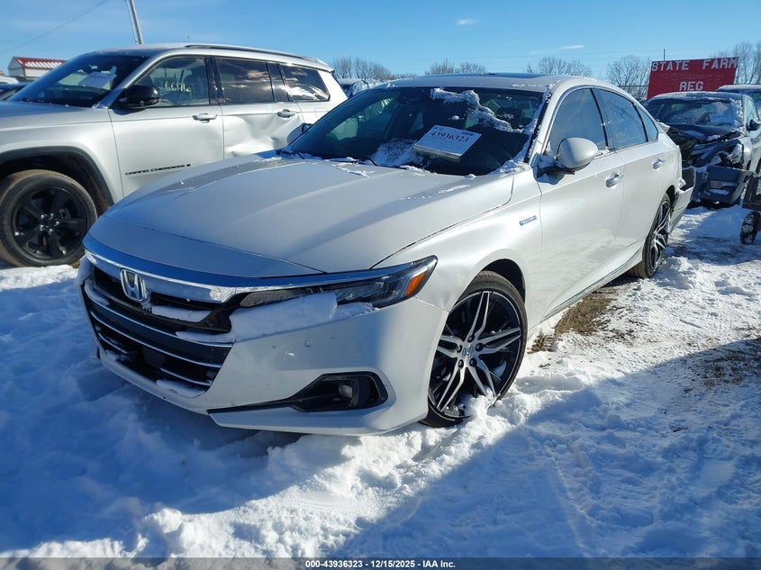 VIN 1HGCV3F93NA001135 2022 HONDA ACCORD HYBRID TOURING