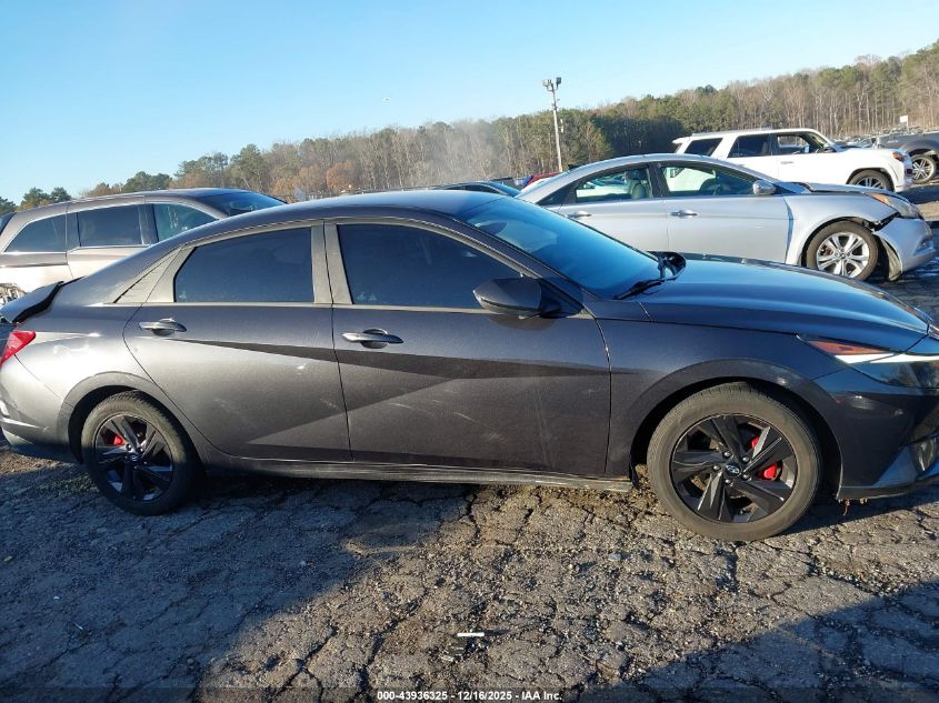 2021 Hyundai Elantra Sel VIN: 5NPLM4AG4MH046394 Lot: 43936325