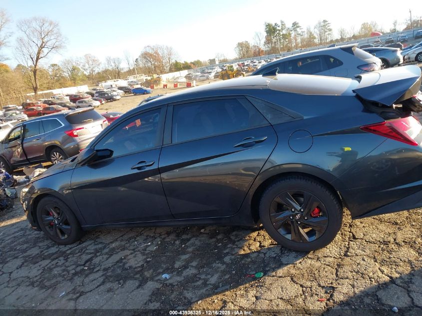 2021 Hyundai Elantra Sel VIN: 5NPLM4AG4MH046394 Lot: 43936325