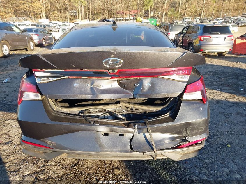 2021 Hyundai Elantra Sel VIN: 5NPLM4AG4MH046394 Lot: 43936325