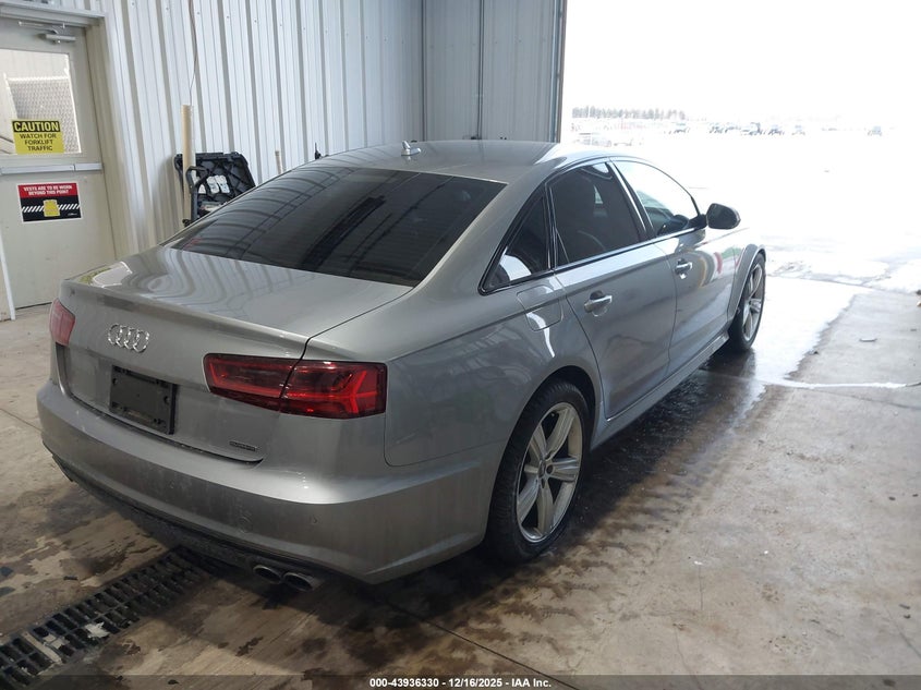 Vin: wauhgafc8gn125179, lot: 44431960, audi a6 3.0t premium plus 20164