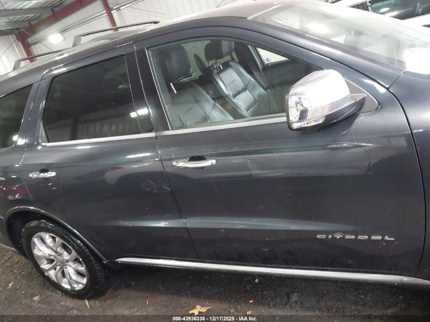 2016 Dodge Durango Citadel VIN: 1C4RDHEG3GC330806 Lot: 43936336