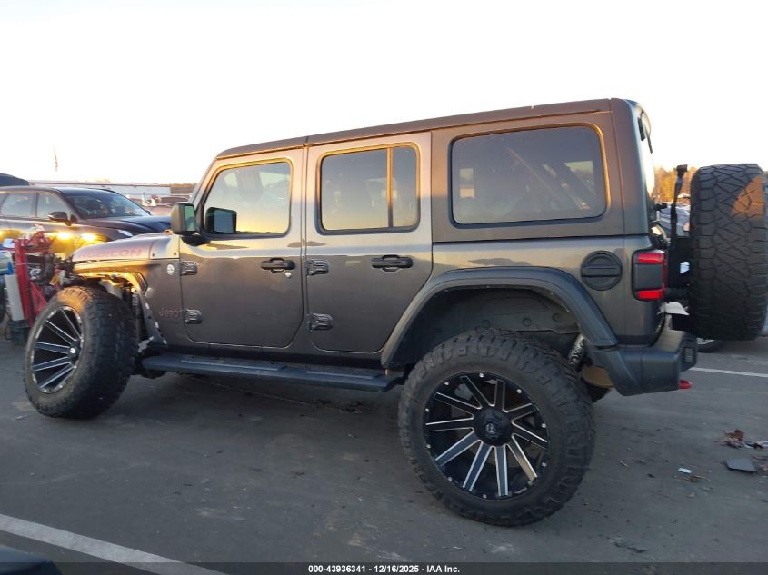 2020 Jeep Wrangler Unlimited Rubicon 4X4 VIN: 1C4HJXFN6LW222832 Lot: 43936341