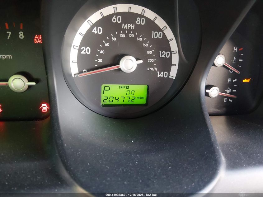 2006 Kia Sportage Ex V6/Lx V6 VIN: KNDJE723367175915 Lot: 43936360