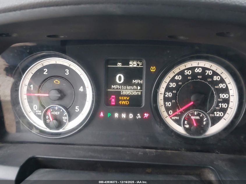 2014 Ram 2500 Tradesman VIN: 3C6UR5HL4EG154207 Lot: 43936373