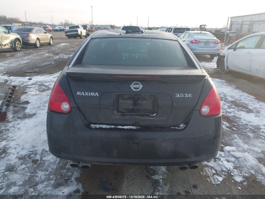 2007 Nissan Maxima 3.5 Se VIN: 1N4BA41E87C823801 Lot: 43936375