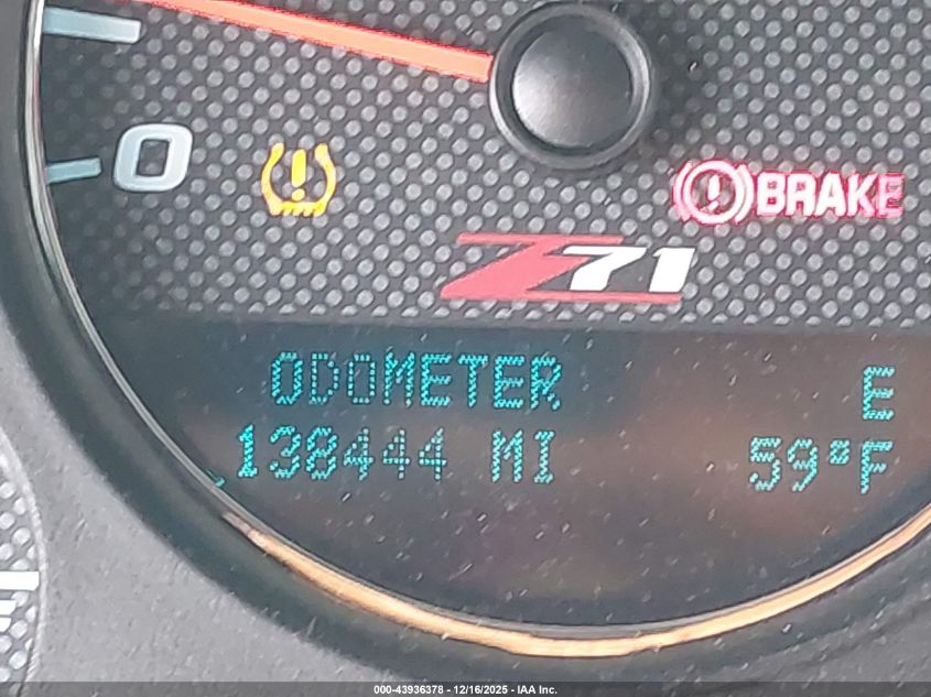 2011 Chevrolet Avalanche 1500 Lt1 VIN: 3GNMCFE01BG220239 Lot: 43936378