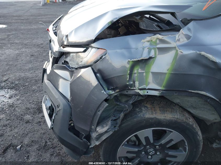 2017 Honda Ridgeline Rtl-E VIN: 5FPYK3F74HB011073 Lot: 43936381