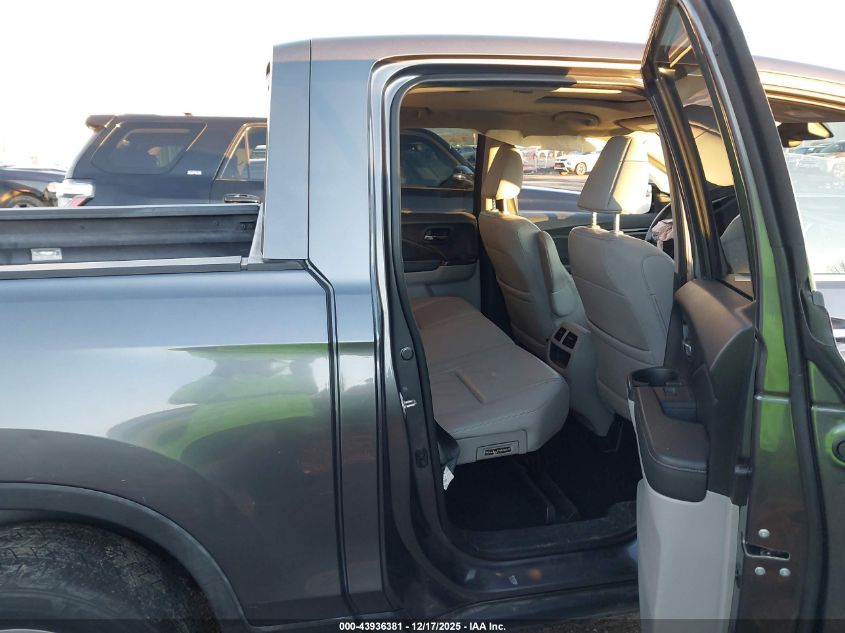 2017 Honda Ridgeline Rtl-E VIN: 5FPYK3F74HB011073 Lot: 43936381