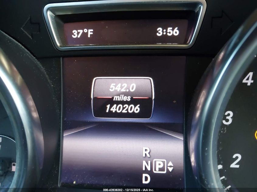 2015 Mercedes-Benz Ml 350 VIN: 4JGDA5JBXFA572980 Lot: 43936382