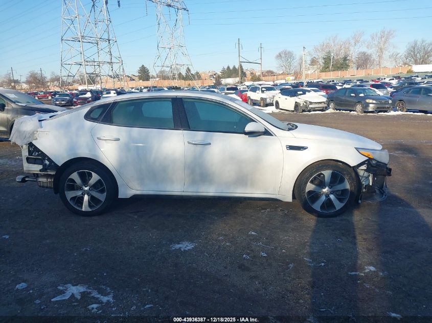 2020 Kia Optima S VIN: 5XXGT4L3XLG418913 Lot: 43936387