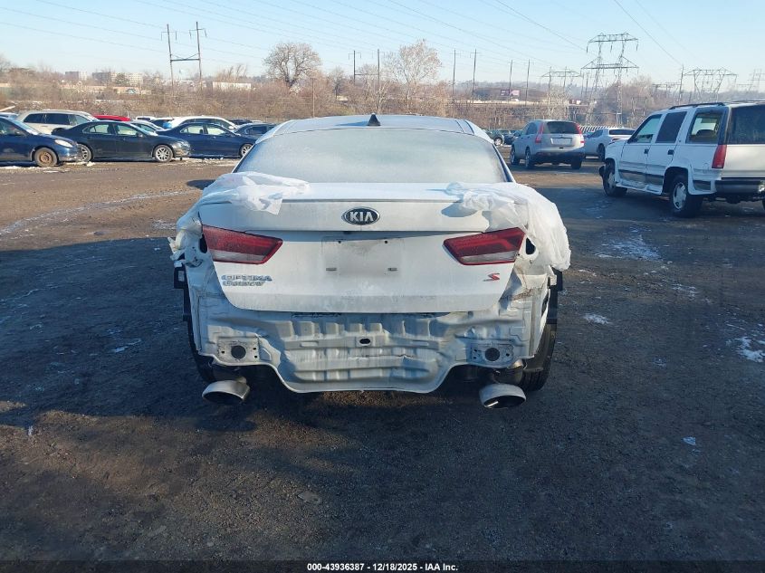 2020 Kia Optima S VIN: 5XXGT4L3XLG418913 Lot: 43936387
