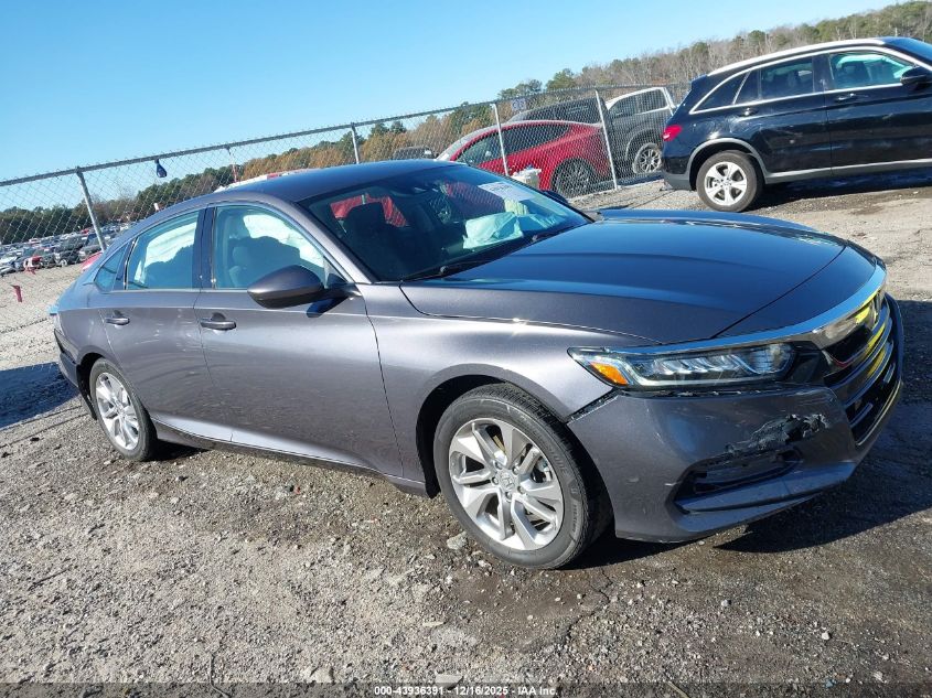 2018 Honda Accord Lx VIN: 1HGCV1F16JA086416 Lot: 43936391