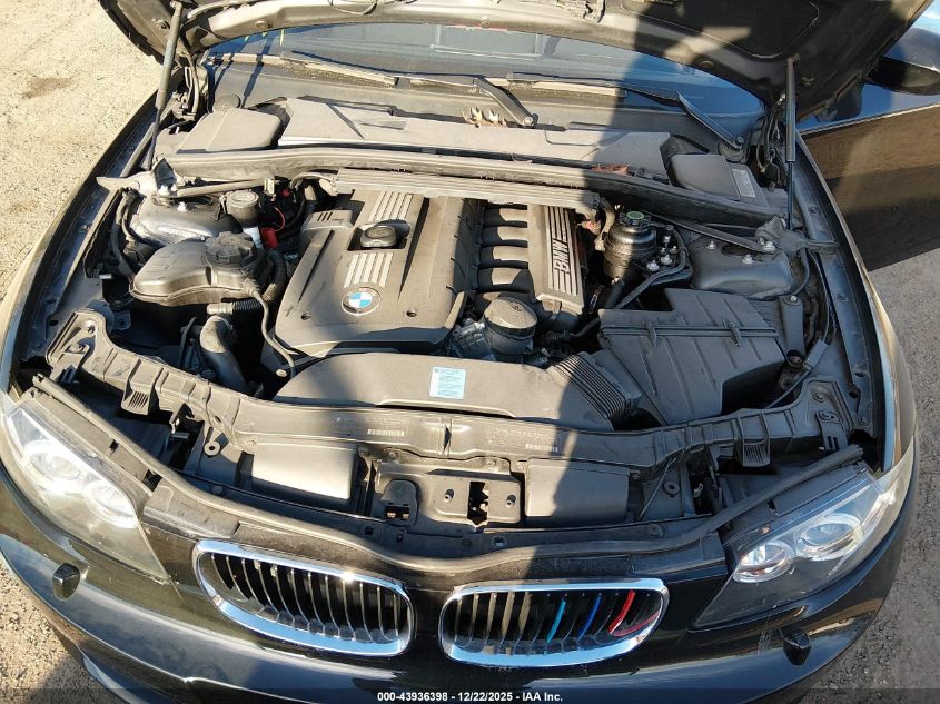 2010 BMW 128I VIN: WBAUN1C51AVH81647 Lot: 43936398