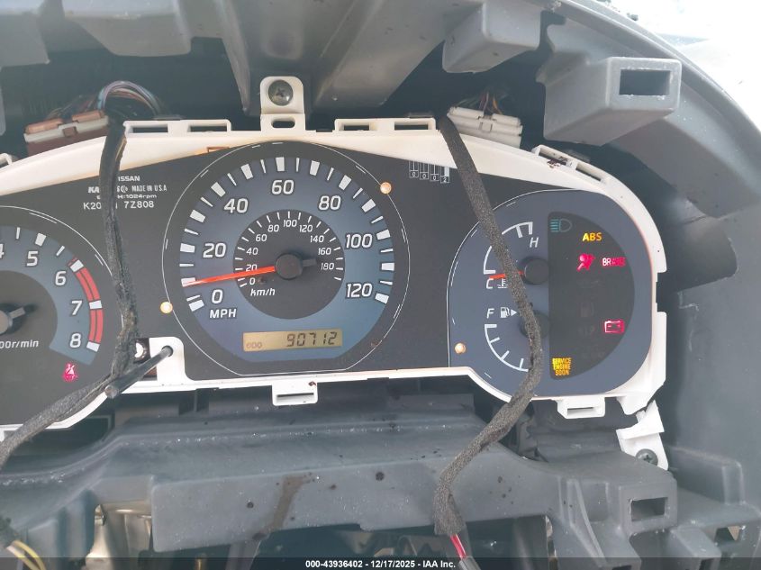 2002 Nissan Frontier Desert Runner Se-V6 VIN: 1N6ED26T12C300832 Lot: 43936402