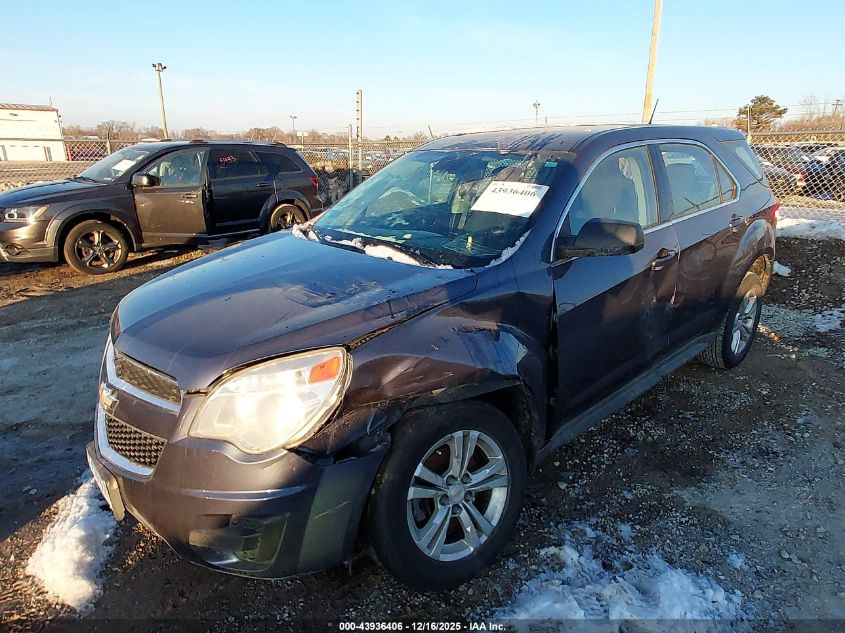 2013 Chevrolet Equinox Ls VIN: 2GNALBEK6D6309638 Lot: 43936406