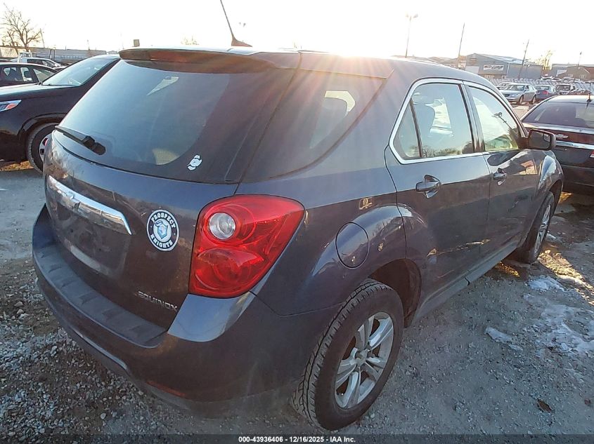 2013 Chevrolet Equinox Ls VIN: 2GNALBEK6D6309638 Lot: 43936406
