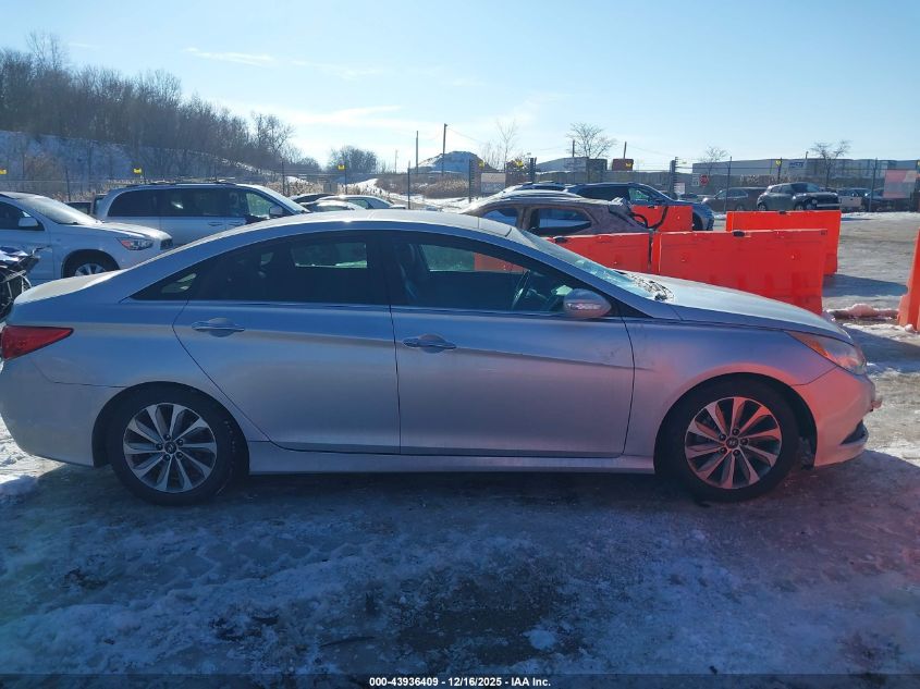 2014 Hyundai Sonata Limited VIN: 5NPEC4AC4EH881504 Lot: 43936409