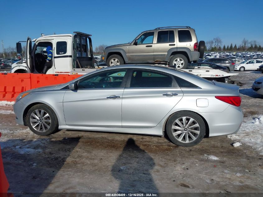 2014 Hyundai Sonata Limited VIN: 5NPEC4AC4EH881504 Lot: 43936409