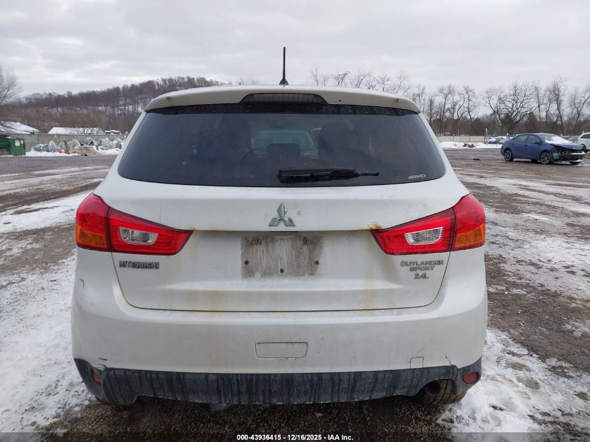 2015 Mitsubishi Outlander Sport Es VIN: 4A4AR3AW0FE037648 Lot: 43936415