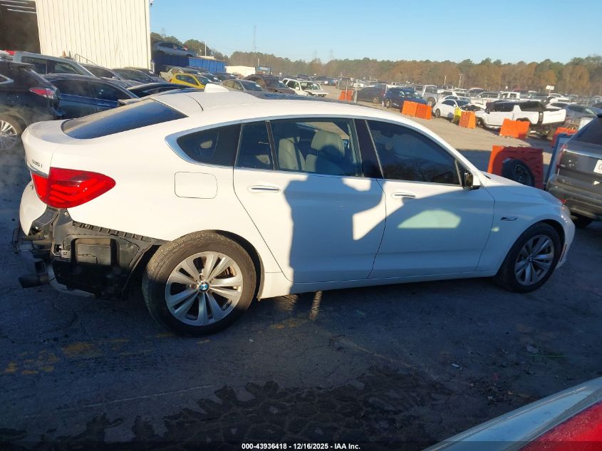 2012 BMW 535I Gran Turismo VIN: WBASN2C59CC202347 Lot: 43936418