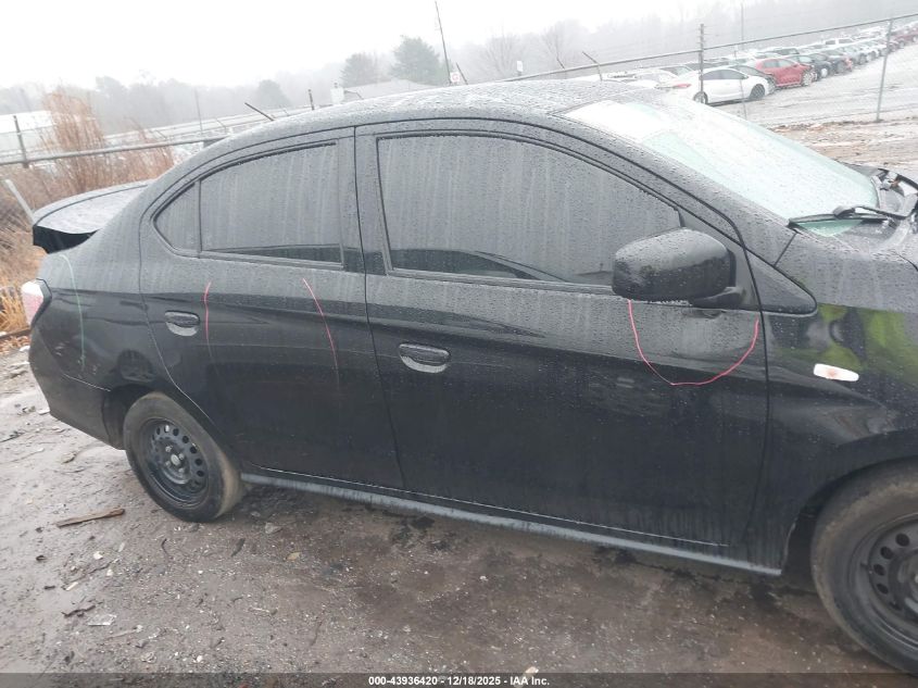 2022 Mitsubishi Mirage G4 Black Edition/Es/Le VIN: ML32FUFJ6NHF06719 Lot: 43936420