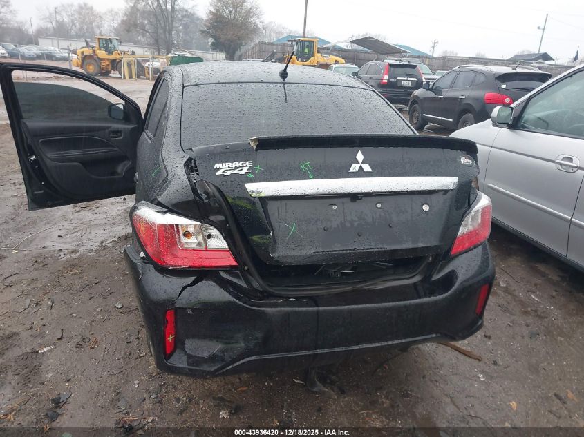 2022 Mitsubishi Mirage G4 Black Edition/Es/Le VIN: ML32FUFJ6NHF06719 Lot: 43936420