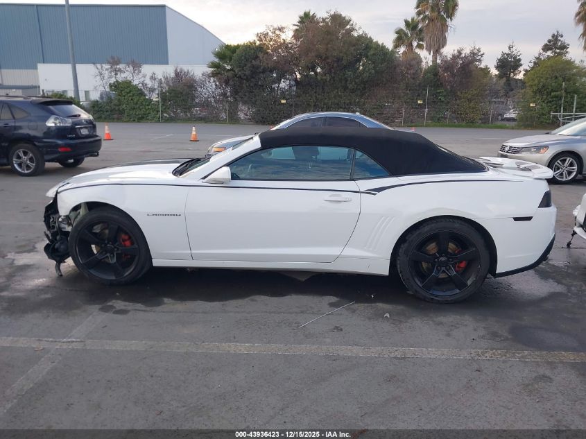 2014 Chevrolet Camaro 1Lt VIN: 2G1FB3D39E9271929 Lot: 43936423