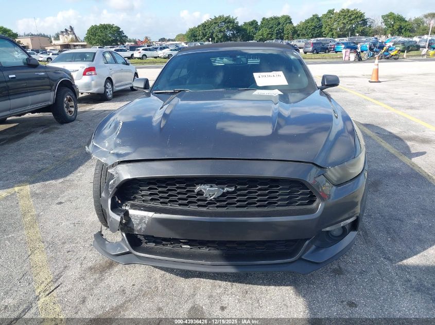 2016 Ford Mustang Ecoboost Premium VIN: 1FATP8UH1G5226851 Lot: 43936426