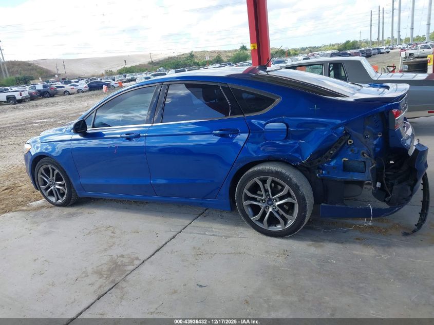 2017 Ford Fusion Se VIN: 3FA6P0HD7HR347159 Lot: 43936432