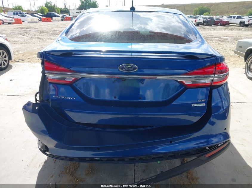 2017 Ford Fusion Se VIN: 3FA6P0HD7HR347159 Lot: 43936432