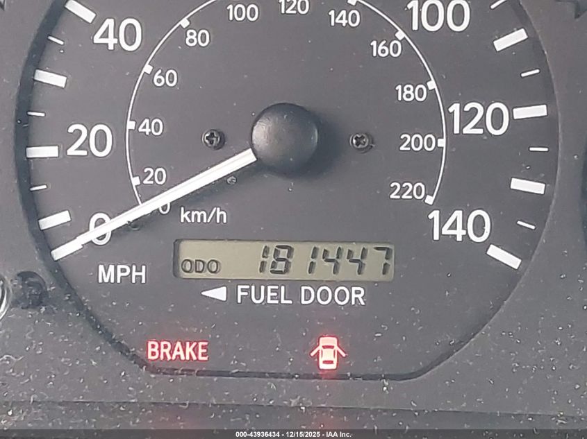 2000 Toyota Camry Ce VIN: 4T1BG22K5YU757202 Lot: 43936434