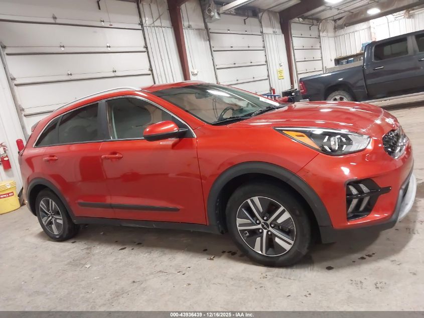2022 Kia Niro Lxs VIN: KNDCB3LC7N5499341 Lot: 43936439