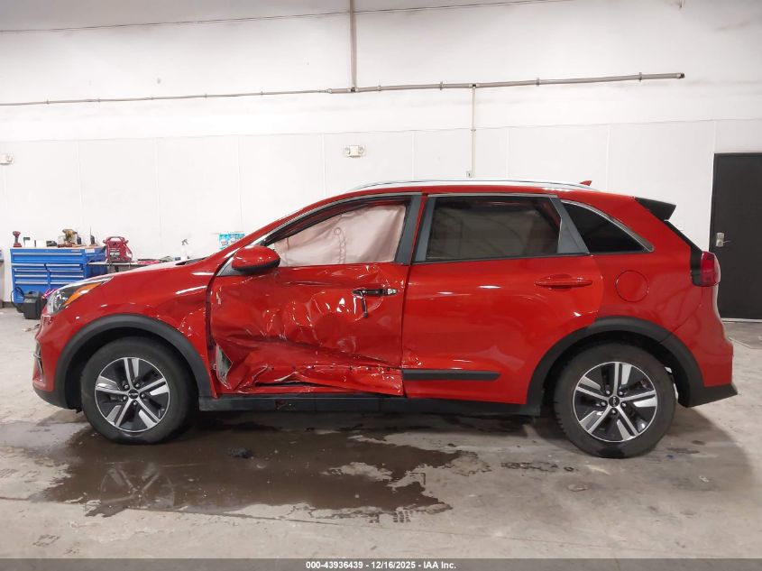 2022 Kia Niro Lxs VIN: KNDCB3LC7N5499341 Lot: 43936439