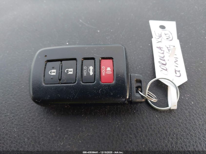 2019 Toyota Corolla Xse VIN: 2T1BURHE4KC139848 Lot: 43936441