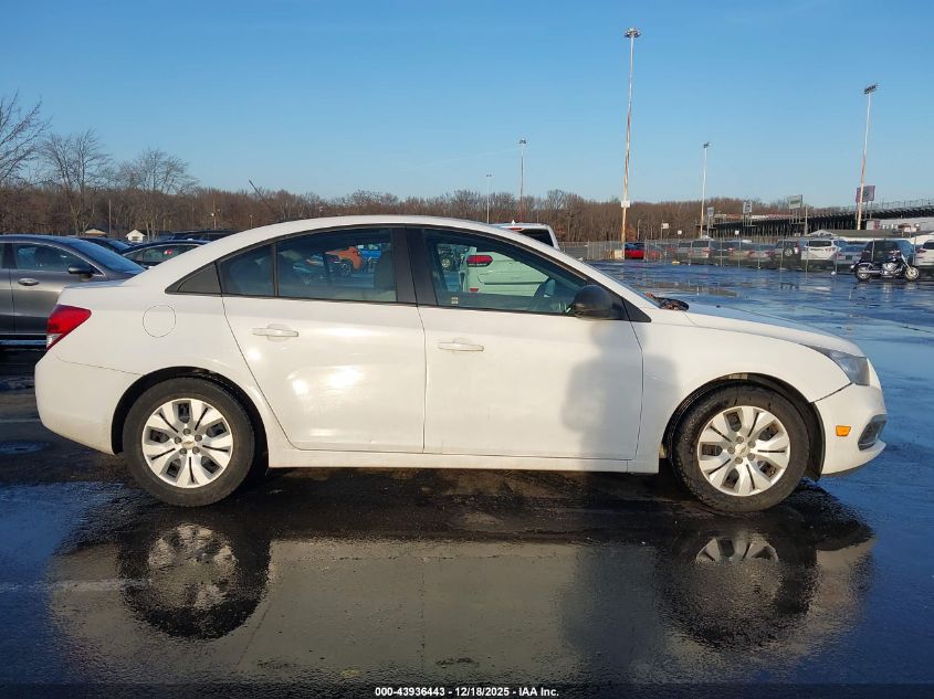 2015 Chevrolet Cruze Ls Auto VIN: 1G1PA5SG2F7182070 Lot: 43936443