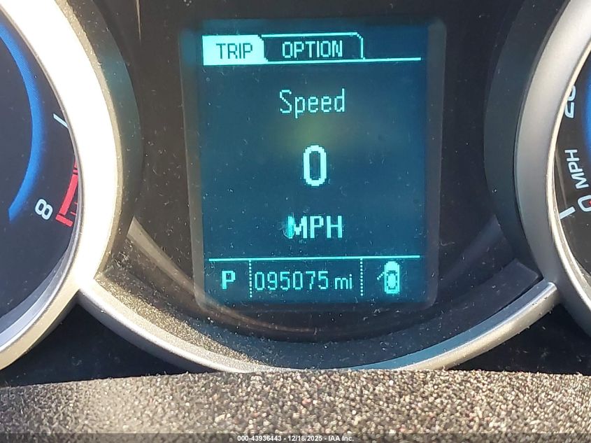 2015 Chevrolet Cruze Ls Auto VIN: 1G1PA5SG2F7182070 Lot: 43936443