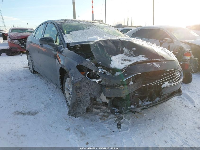 2019 Ford Fusion Se VIN: 3FA6P0HD1KR196181 Lot: 43936458