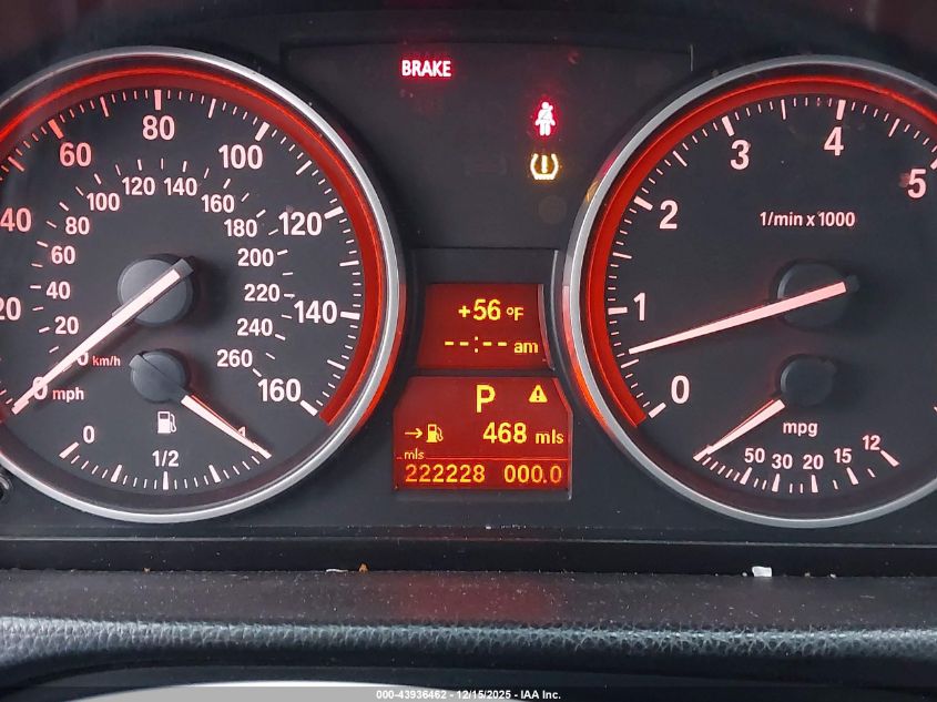 2009 BMW 328I VIN: WBAPH73589E127437 Lot: 43936462