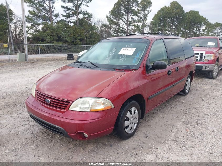 2002 Ford Windstar Lx VIN: 2FMZA51462BA72109 Lot: 43936471