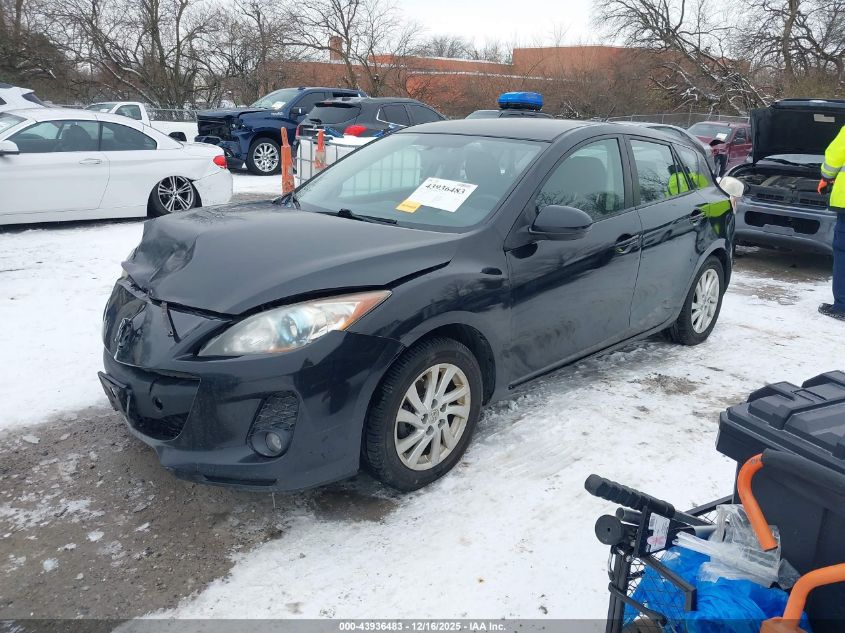 2012 Mazda Mazda3 I Touring VIN: JM1BL1L79C1523885 Lot: 43936483