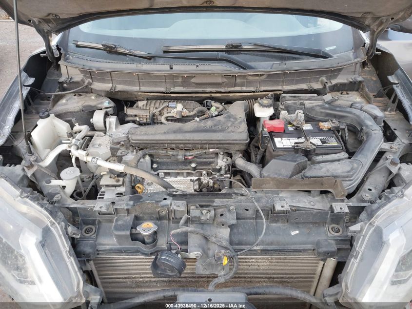 2017 Nissan Rogue Sv VIN: 5N1AT2MT1HC823036 Lot: 43936490