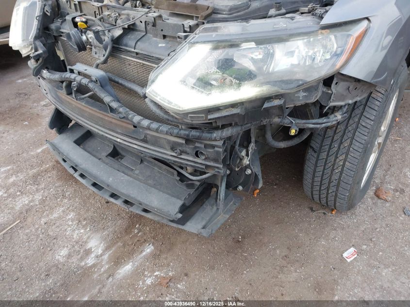 2017 Nissan Rogue Sv VIN: 5N1AT2MT1HC823036 Lot: 43936490