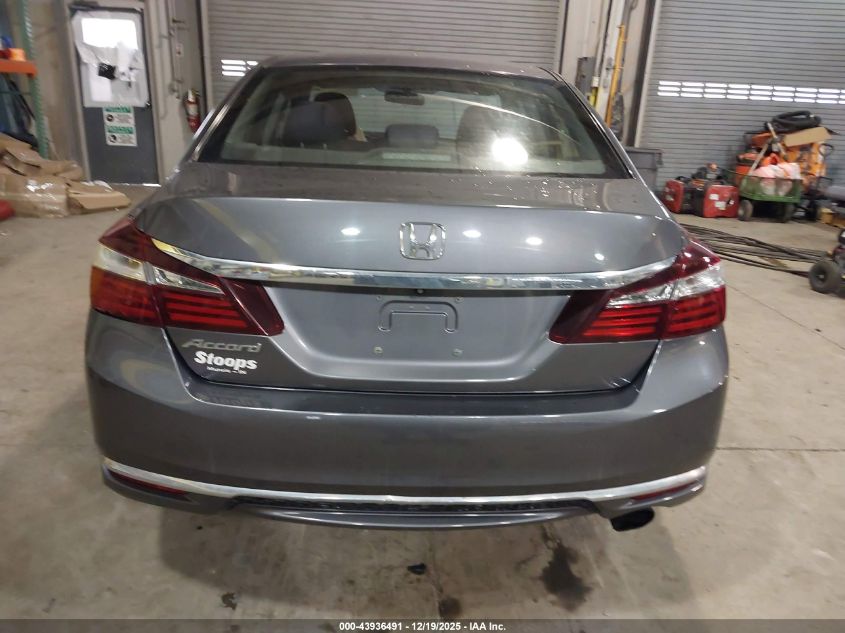2016 Honda Accord Lx VIN: 1HGCR2F30GA137509 Lot: 43936491