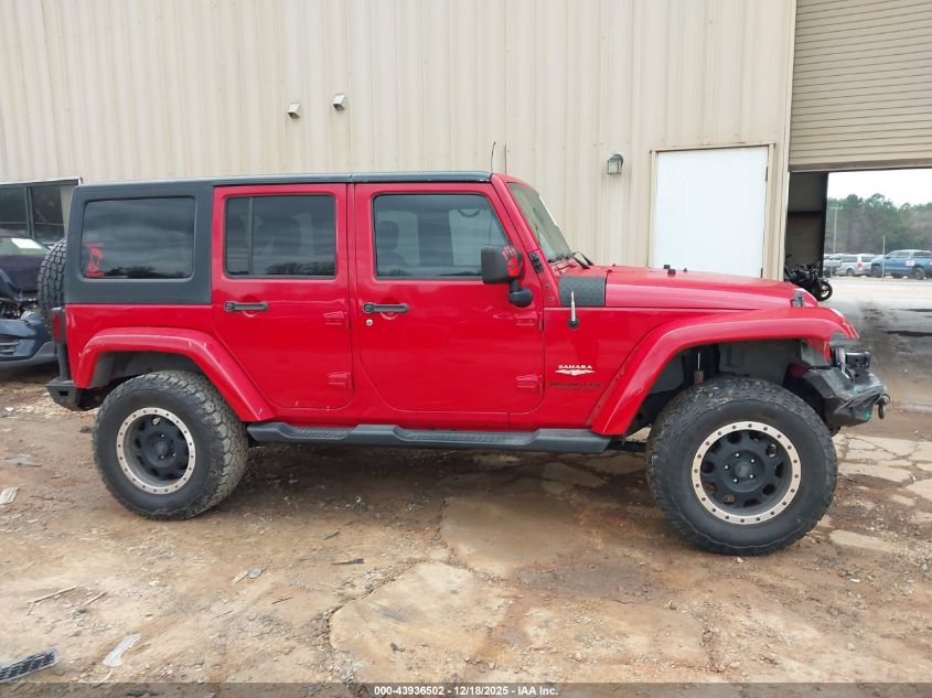 2013 Jeep Wrangler Unlimited Sahara VIN: 1C4BJWEG1DL675052 Lot: 43936502