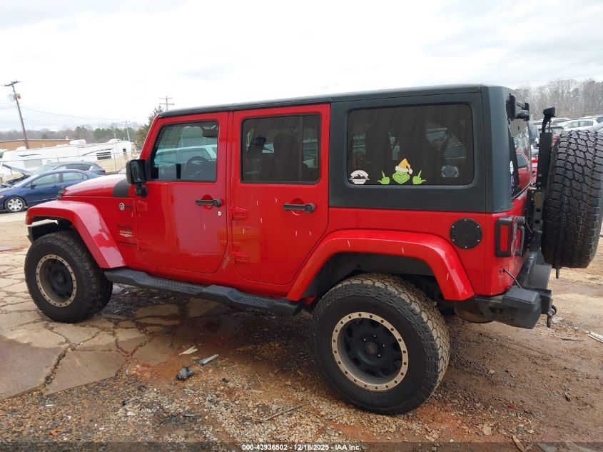 2013 Jeep Wrangler Unlimited Sahara VIN: 1C4BJWEG1DL675052 Lot: 43936502