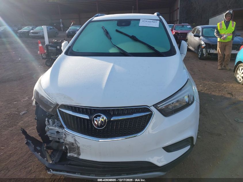 2019 Buick Encore Fwd Preferred VIN: KL4CJASB3KB742134 Lot: 43936505